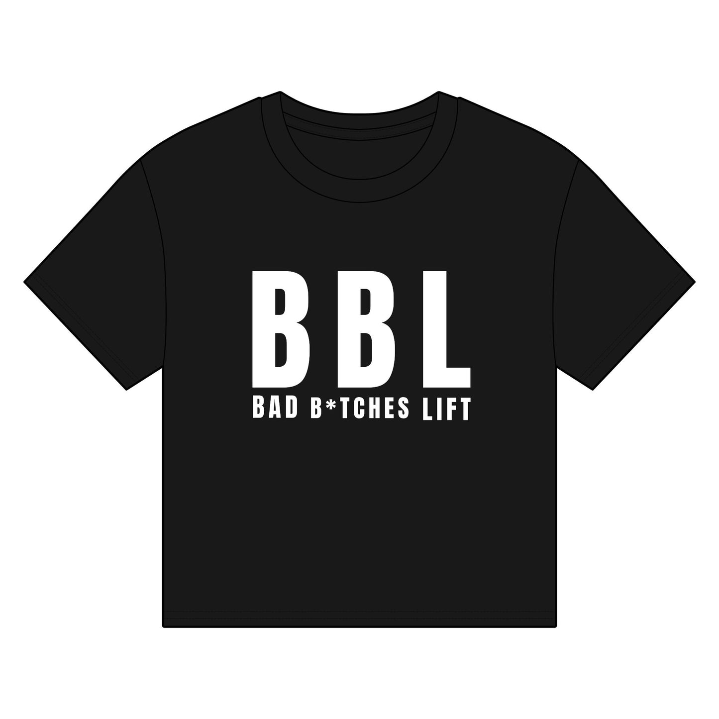 Women’s Organic Boxy T-Shirt - "BBL Bad B*tches Lift" Fitness Tee